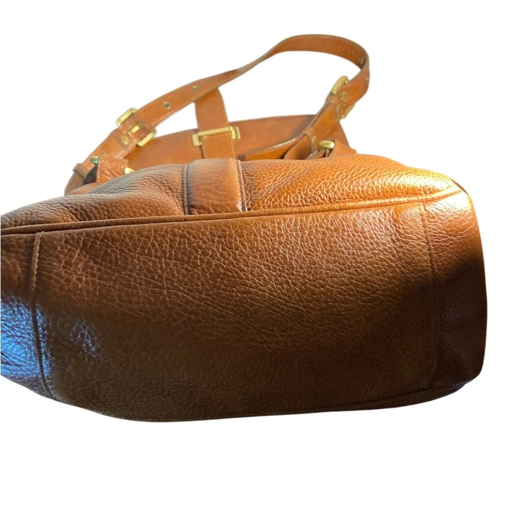 Brahmin Brown Leather WOMENS messenger SHOULDERBAG - Picture 3 of 10